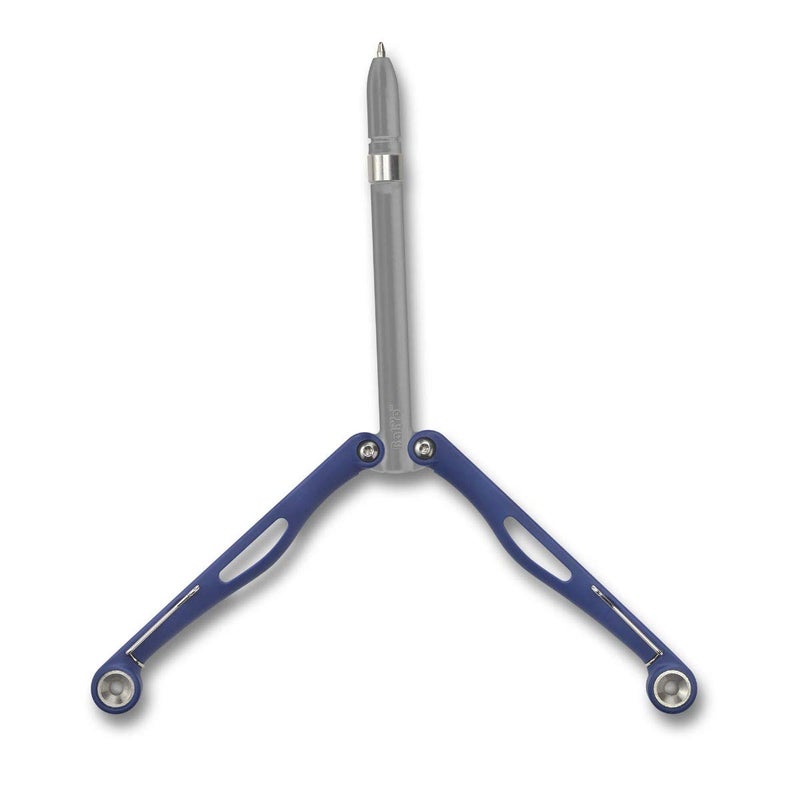 Spyderco سبايدركو - قلم عالي الأداء ذو مقبضين بالييو - أزرق داكن/رمادي - YCN102 - Image 1